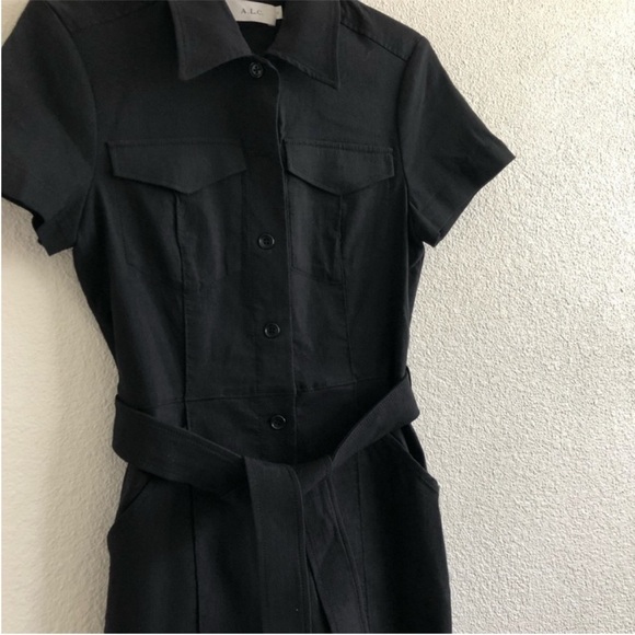 A.L.C. Rivington Belted Jumpsuit - Picture 7 of 9
